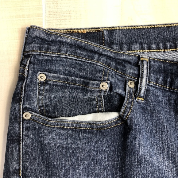 Levi's 505 Men's Dark Wash Jeans - Picture 2 of 6